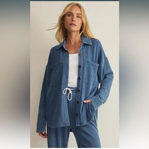 Z SUPPLY All Day Knit Denim Jacket
